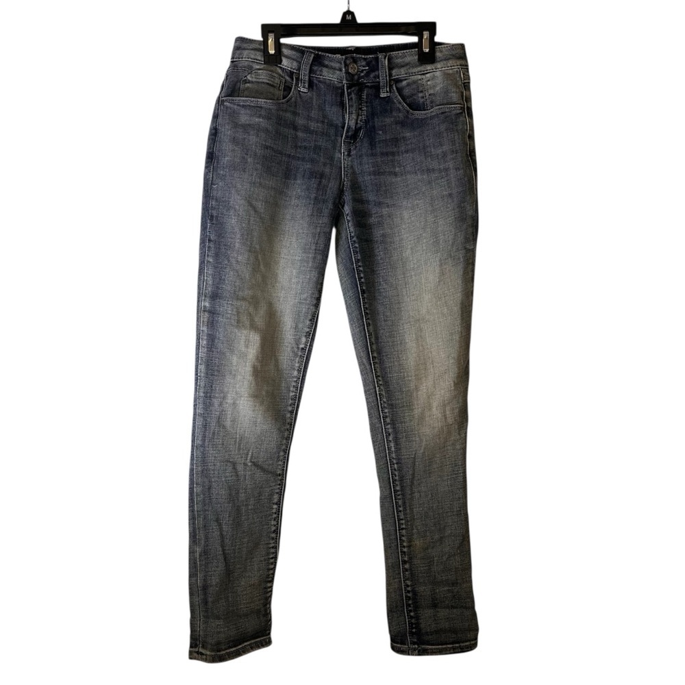 Laurie Felt Jeans Womens 00P Classic Boyfriend Stretch Blue Medium Wash Denim